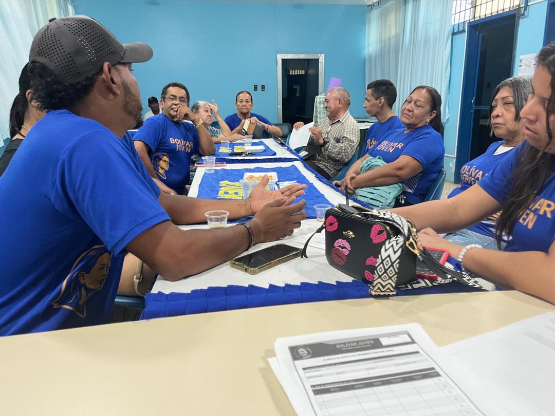 Roniel Farías “El movimiento Bolívar Joven consolida su estructura en los municipios del Estado Bolívar aportando a la lucha que lídera María Corina Machado”