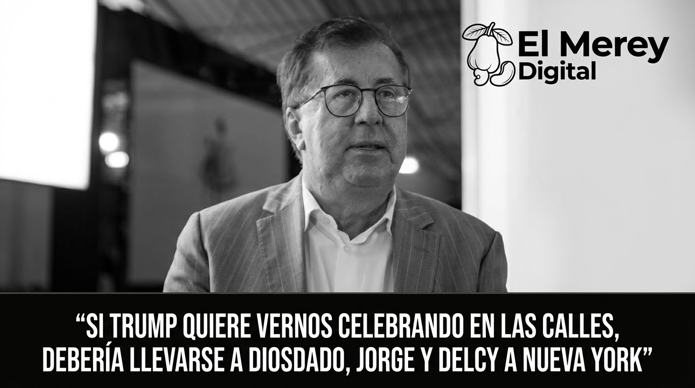 🌎 | César Pérez Vivas dirigió un mensaje a Donald Trump y planteó que, para ver celebraciones en las calles de Venezuela, deberían ser apartados del poder Diosdado Cabello, Jorge Rodríguez y Delcy Rodríguez.